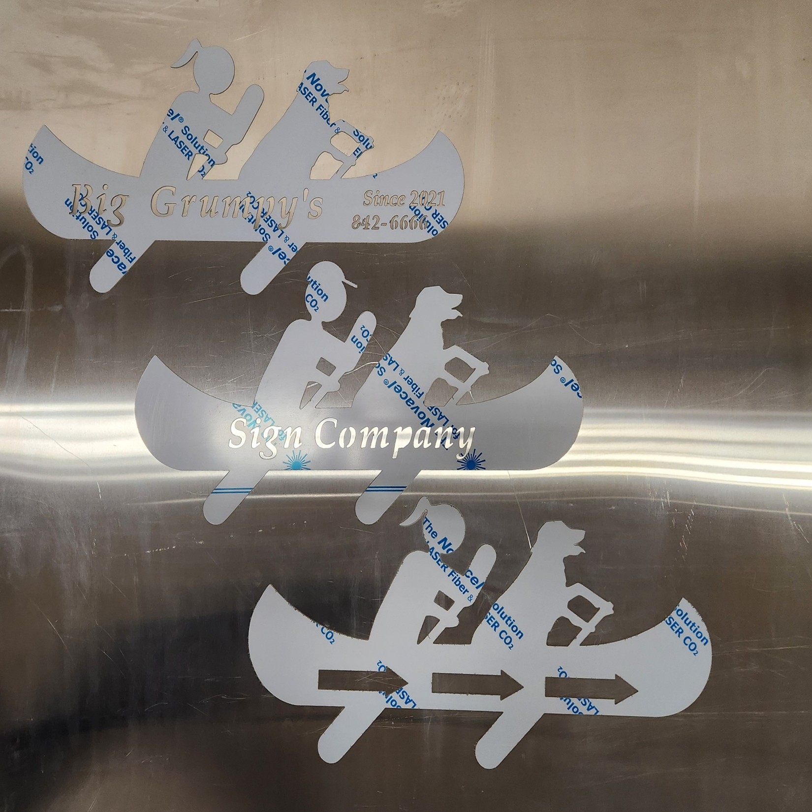 Three Canoe Signs-Proto