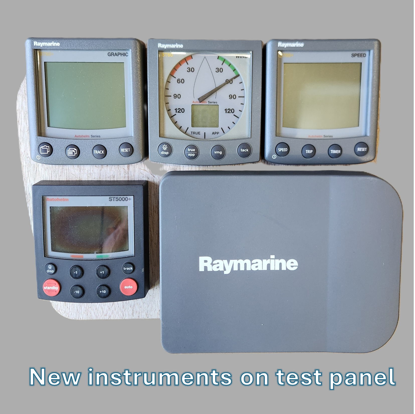 D New Instruments on Test Panel
