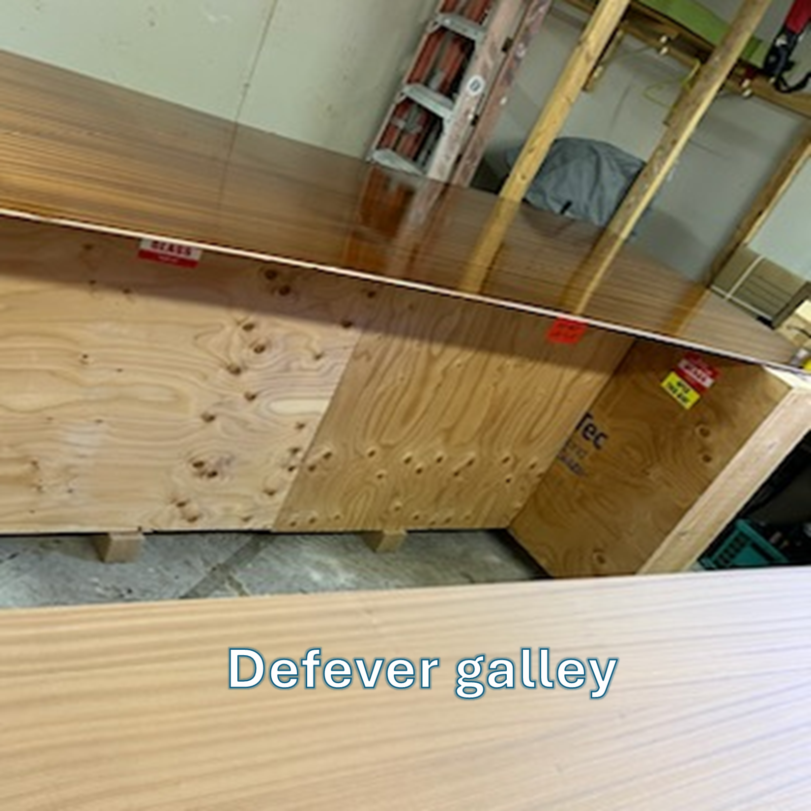 G Defever during refit