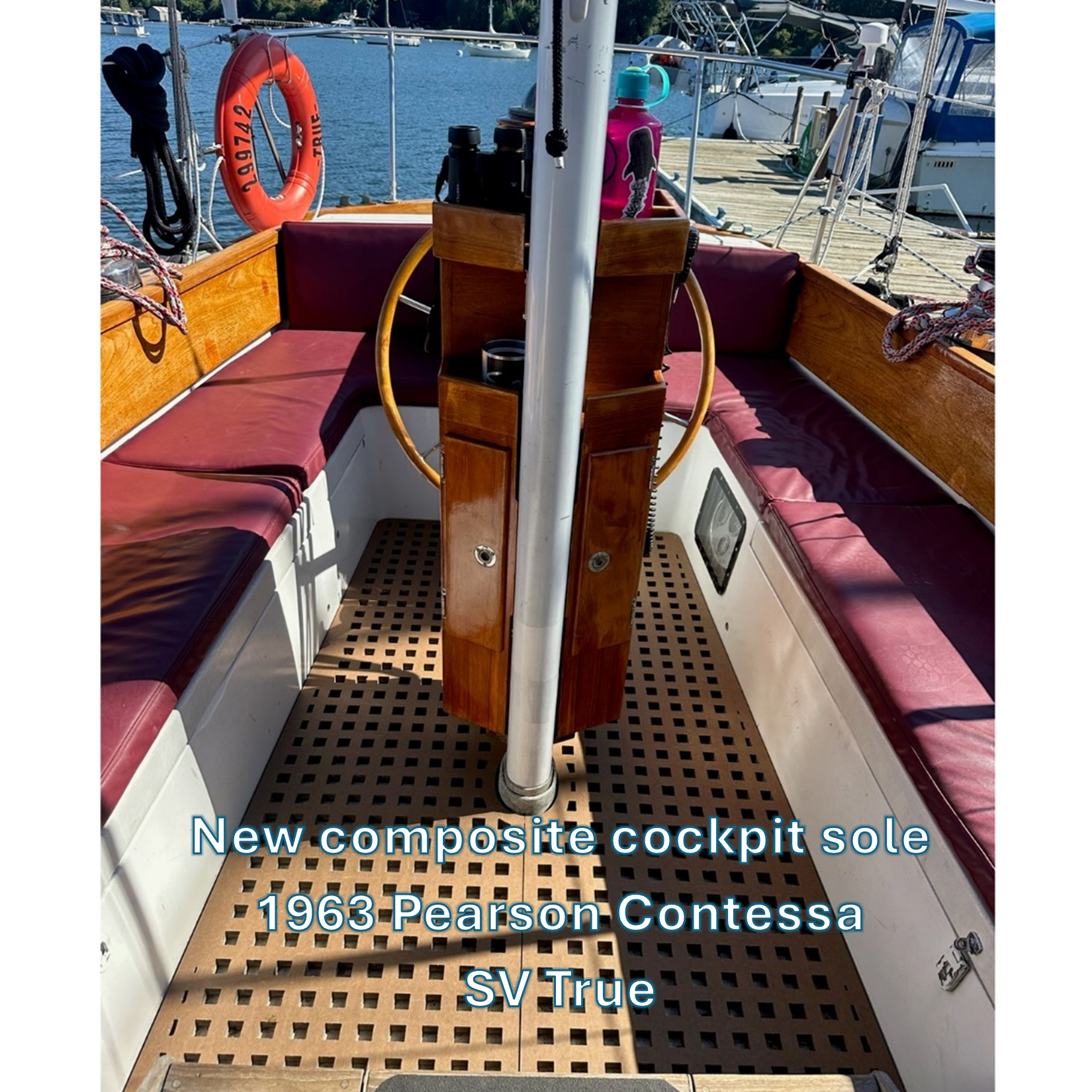 New Cockpit sole text