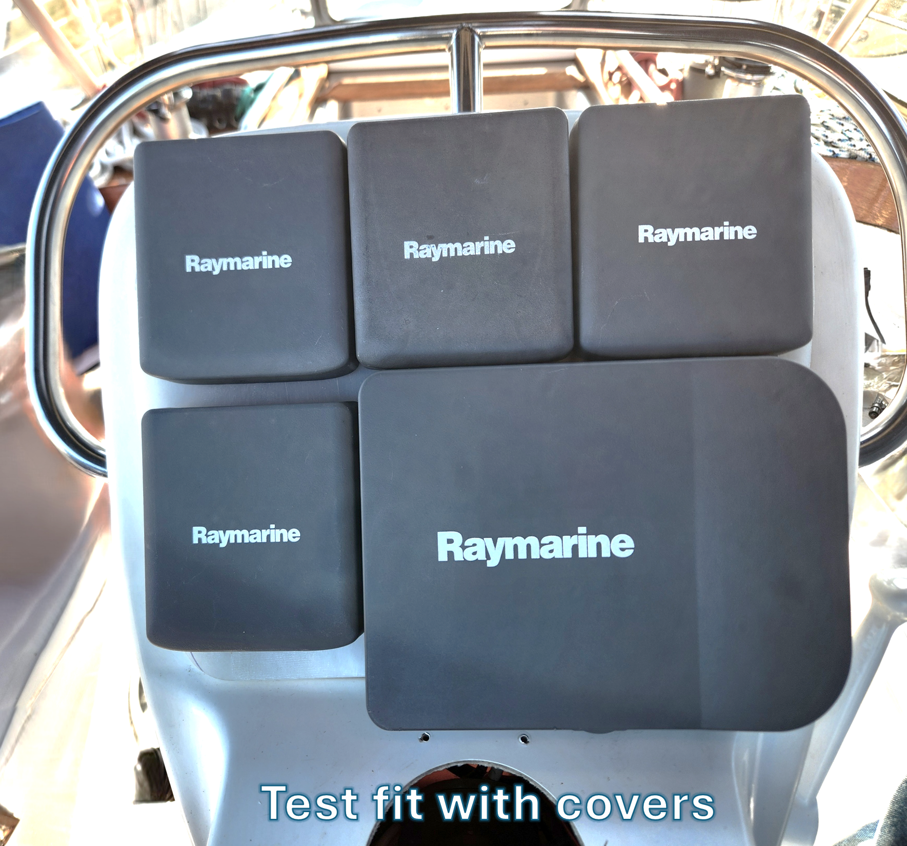 Test Fit with covers