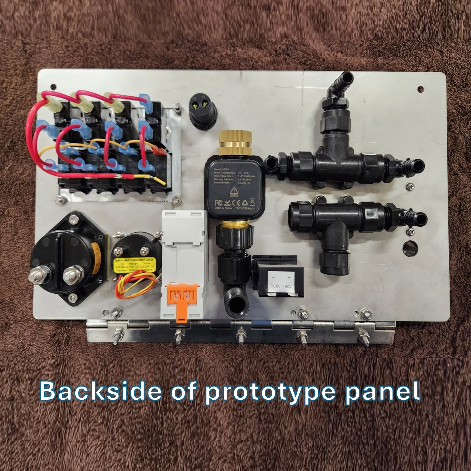 WM back side of panel